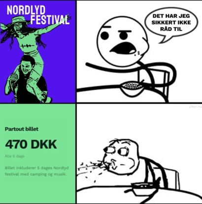 Nordlyd festival Meme
